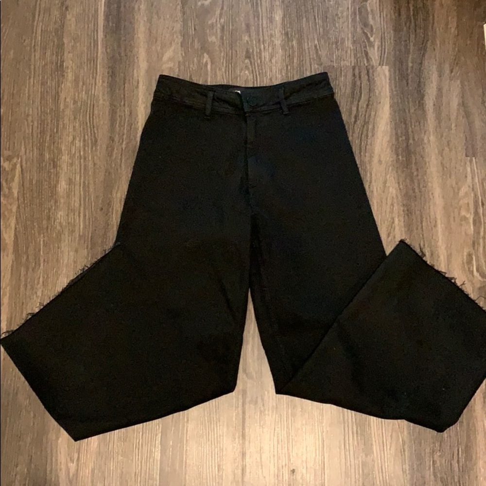 ZARA Premium Marine Straight Jeans, Raw Edge, 30